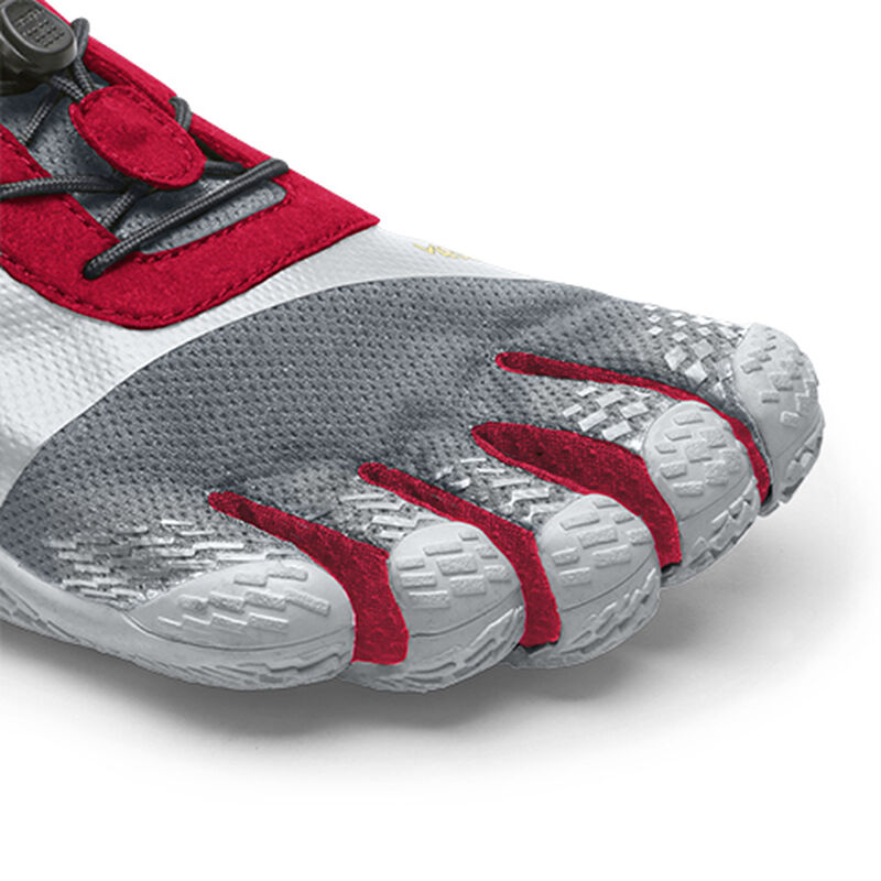 Zapatillas Deportivos Vibram Kso Evo Hombre Gris Rojas | UGaTgEwh