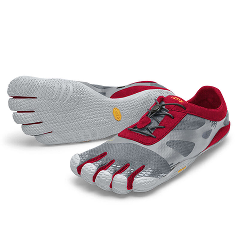 Zapatillas Deportivos Vibram Kso Evo Hombre Gris Rojas | UGaTgEwh