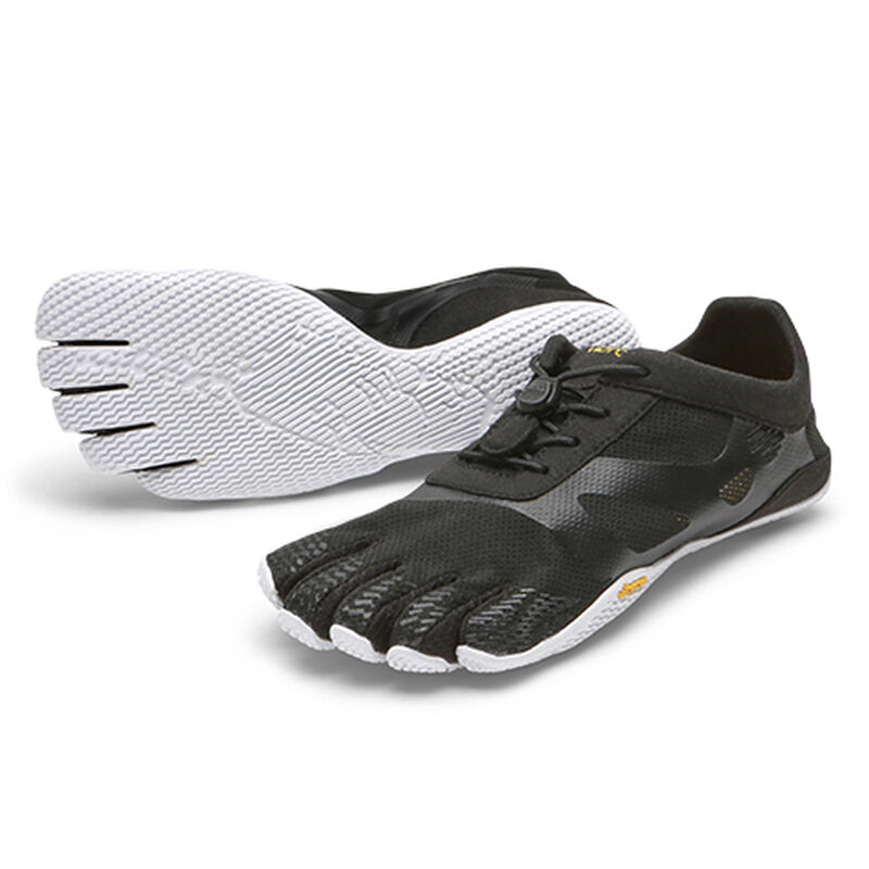 Zapatillas Deportivos Vibram Kso Evo Mujer Negras Blancas | JZyAC4kB