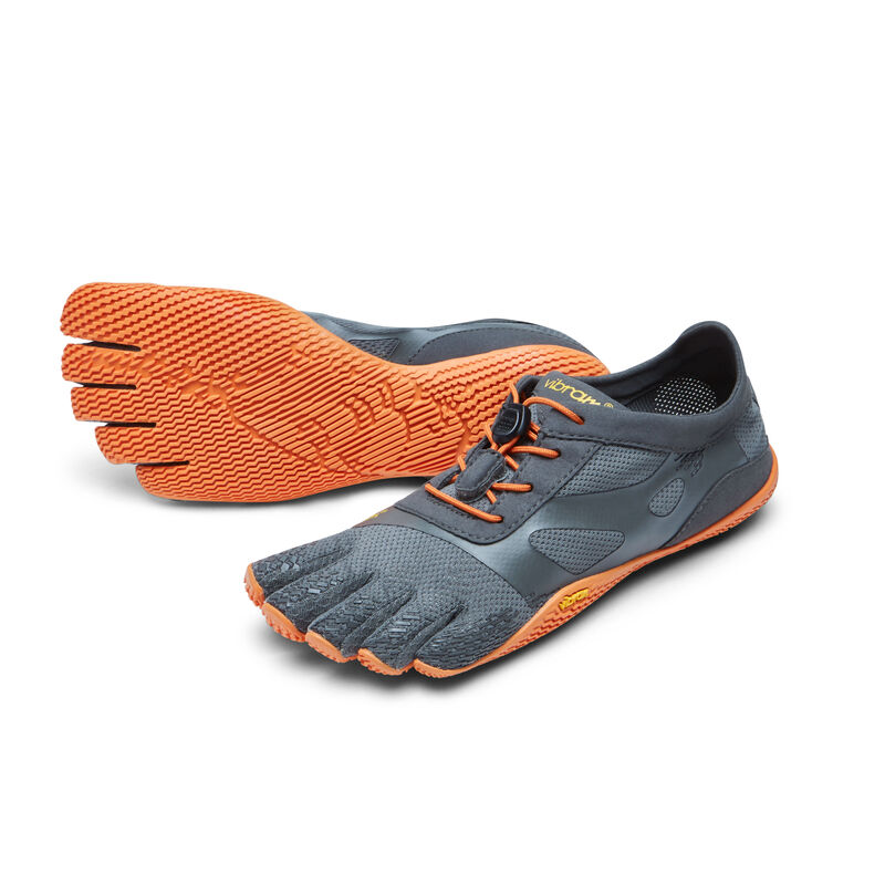 Zapatillas Deportivos Vibram Kso Evo Mujer Gris Naranjas | TlvrzL32