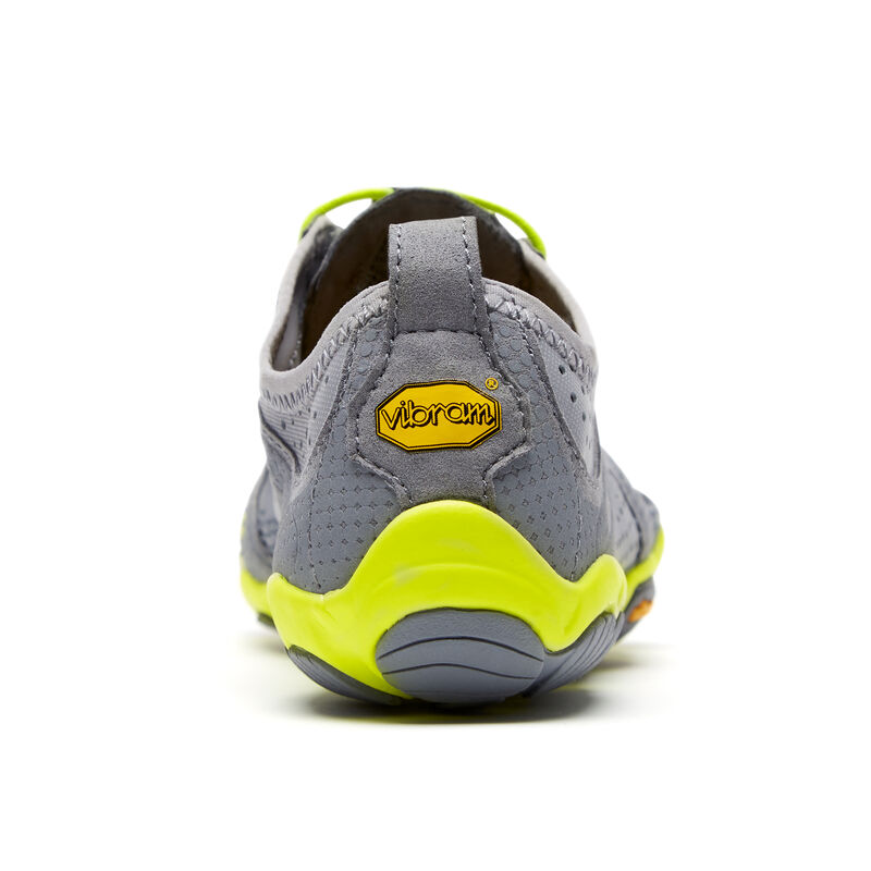 Zapatillas Deportivos Vibram V-run Mujer Gris Amarillo | j4Na98Ds