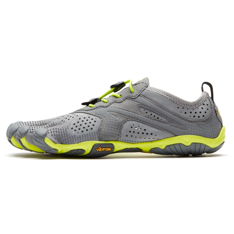 Zapatillas Deportivos Vibram V-run Mujer Gris Amarillo | j4Na98Ds