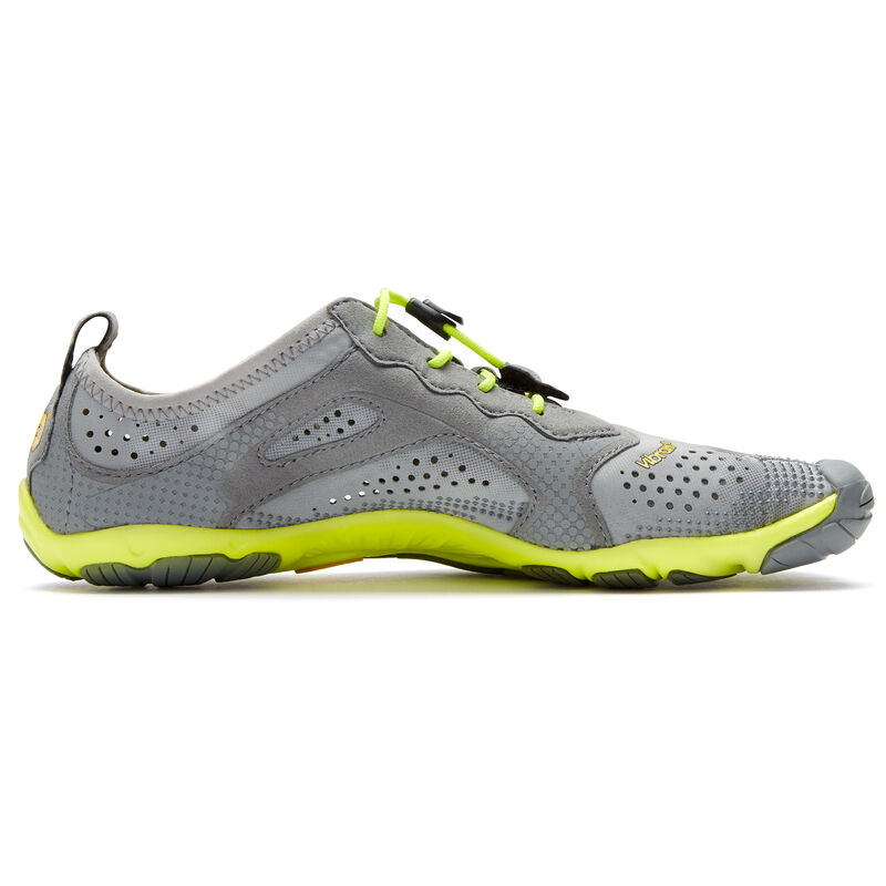 Zapatillas Deportivos Vibram V-run Mujer Gris Amarillo | j4Na98Ds