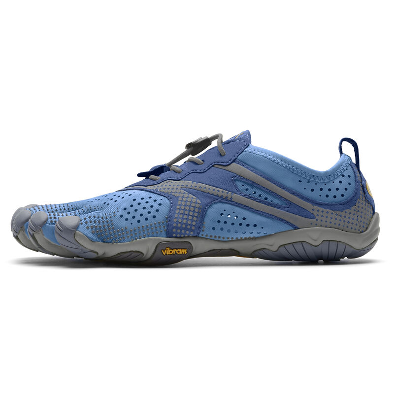 Zapatillas Deportivos Vibram V-run Mujer Azules Azules | yWdMrv5K