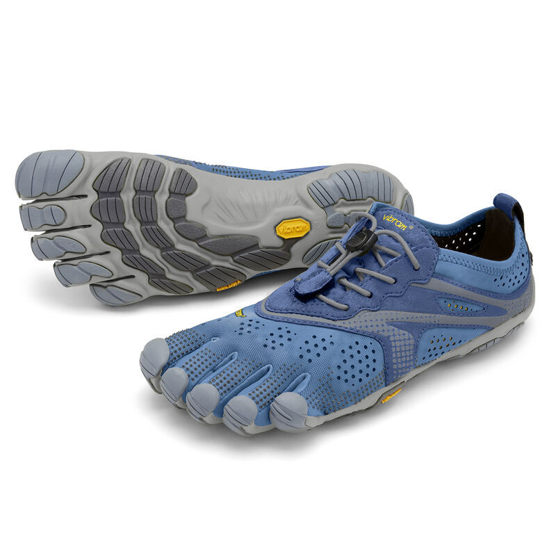 Zapatillas Deportivos Vibram V-run Mujer Azules Azules | yWdMrv5K