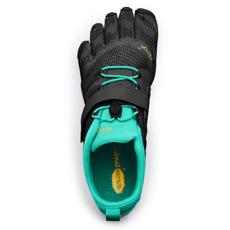 Zapatillas Deportivos Vibram V-train 2.0 Mujer Negras Verde | 3c4j35f8