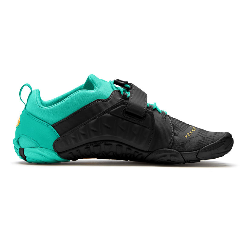 Zapatillas Deportivos Vibram V-train 2.0 Mujer Negras Verde | 3c4j35f8