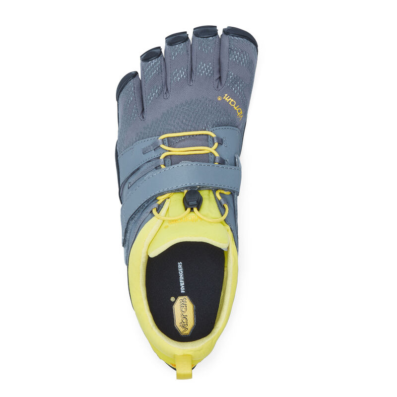 Zapatillas Deportivos Vibram V-train 2.0 Hombre Gris Amarillo Negras | CqPQBOnY