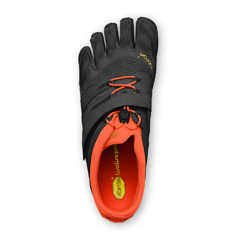 Zapatillas Deportivos Vibram V-train 2.0 Hombre Negras Naranjas | bI1tGJIz