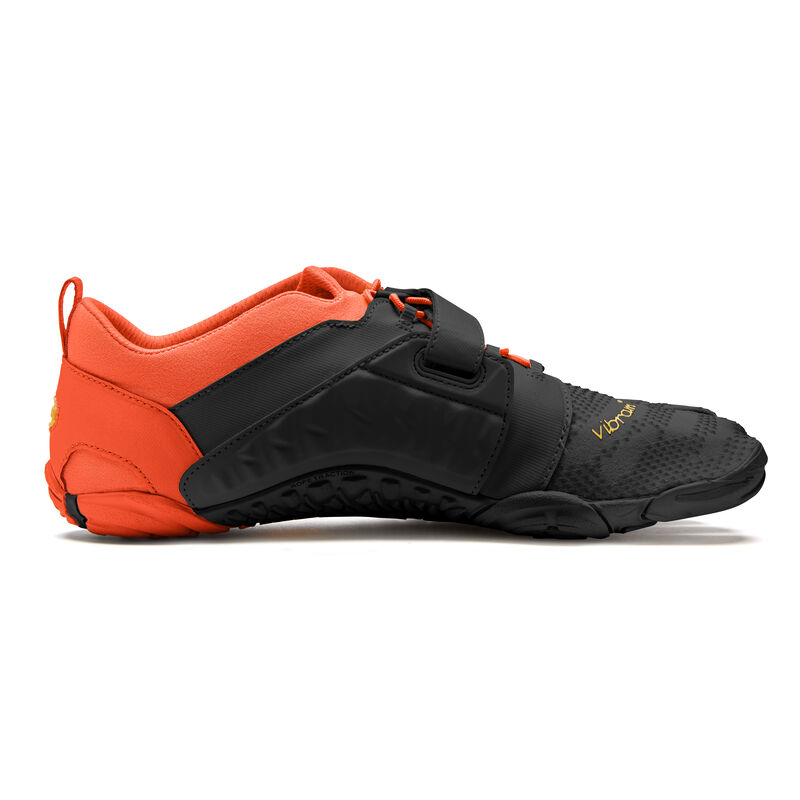 Zapatillas Deportivos Vibram V-train 2.0 Hombre Negras Naranjas | bI1tGJIz