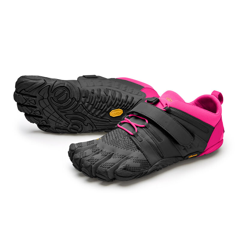 Zapatillas Deportivos Vibram V-train 2.0 Mujer Negras Rosas | iIrETC6Z