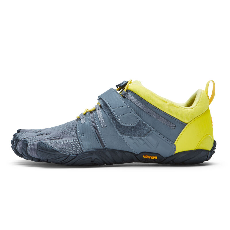 Zapatillas Deportivos Vibram V-train 2.0 Mujer Gris Amarillo Negras | rdiGjO2h