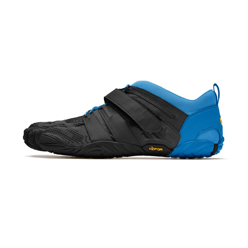 Zapatillas Deportivos Vibram V-train 2.0 Hombre Negras Azules | rvQZ7Qpz