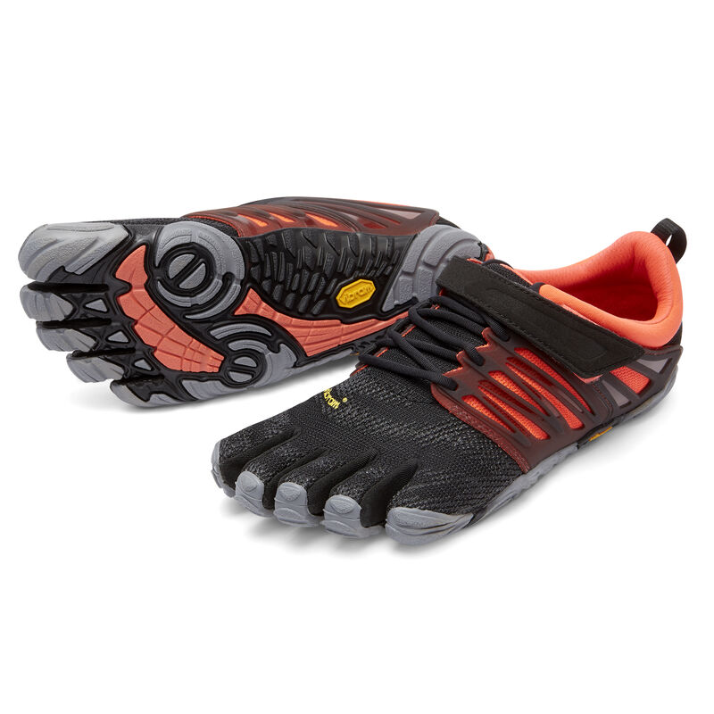 Zapatillas Deportivos Vibram V-train Mujer Negras Coral Gris | UjPbNJfG