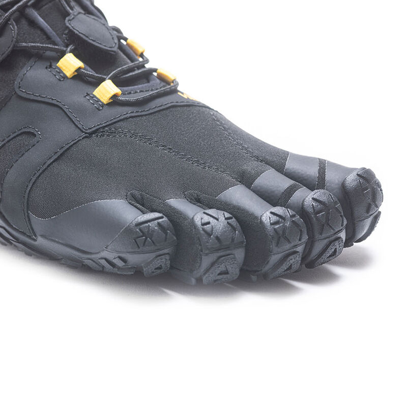 Zapatillas Running Vibram V-trail 2.0 Hombre Negras Amarillo | 8mWEouB5