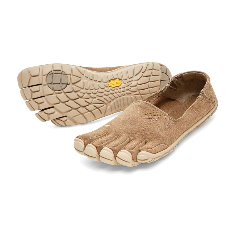 Zapatos Casuales Vibram Cvt-hemp Mujer Kaki | sHjCnKoA