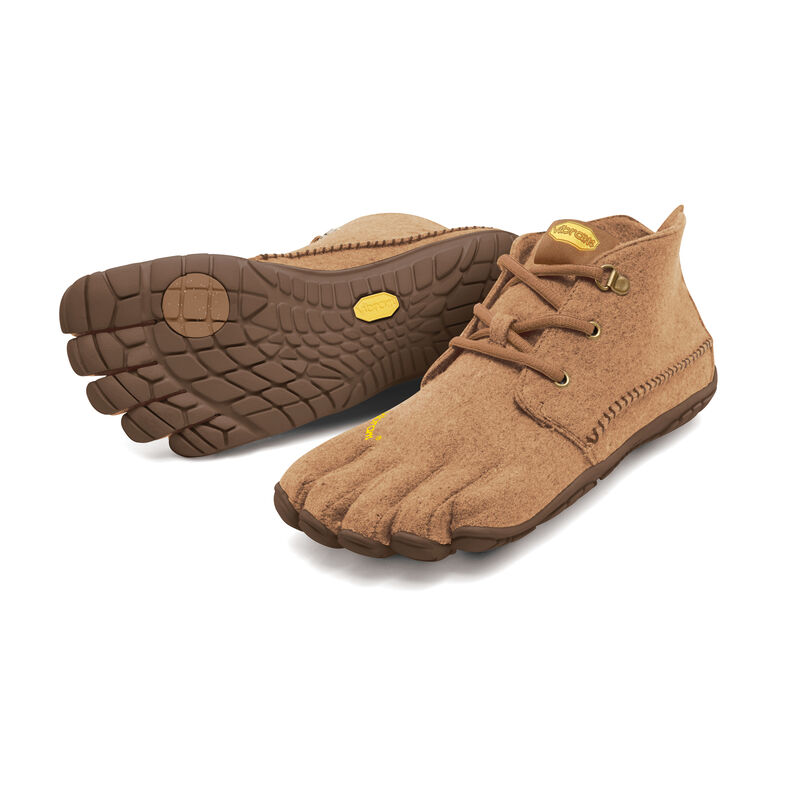 Zapatos Casuales Vibram Cvt-wool Mujer Marrones | 1RLZ4klb