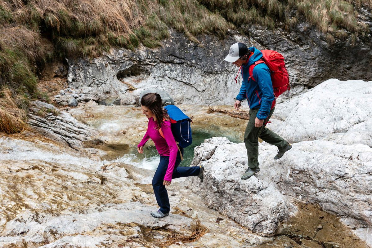 Zapatos Outdoor Vibram V-alpha Mujer Gris Moradas | tnSXDS4E