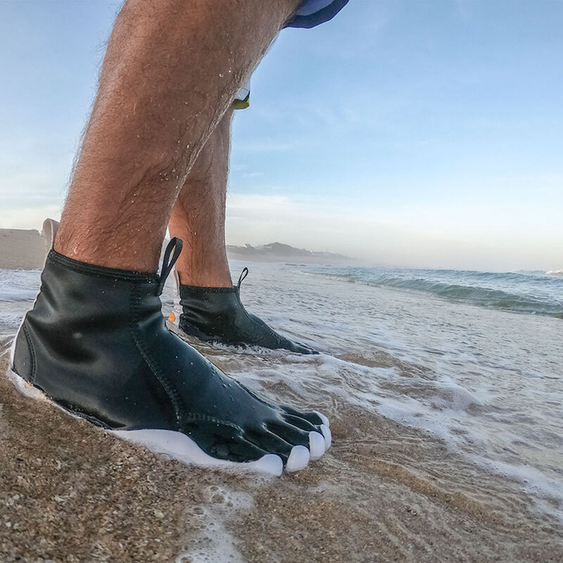 Zapatos de Agua Vibram V-neop Hombre Negras Blancas | XDklXBLp