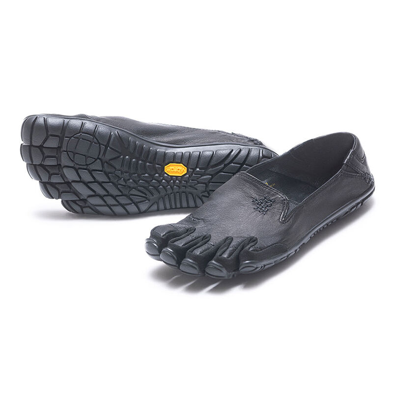 Zapatos Casuales Vibram Cvt-leather Mujer Negras | k2zMTesU